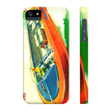 Vintage Chris Craft Utility Case Mate Slim Phone Cases by Retro Boater