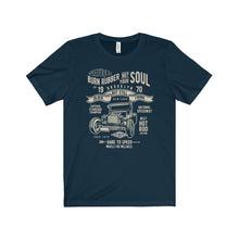 Burn Rubber Unisex Jersey Short Sleeve Tee by Speedtiques