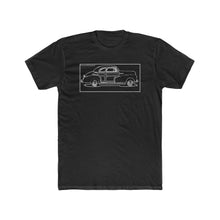 1948 Chevy Coupe Woody Men's Cotton Crew Tee by SpeedTiques