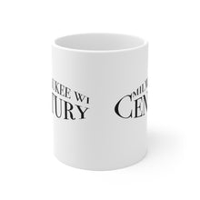 Vintage Century Boat Company White Ceramic Mug y Retro Boater