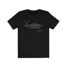Vintage 1966 Chris Craft Sea Skiff Unisex Jersey Short Sleeve Tee by Classic Boater