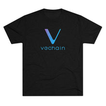 Vechain Sexy Moon Girl Men's Tri-Blend Crew Tee
