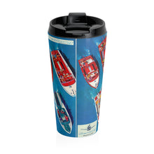 1960 Century Lineup Stainless Steel Travel Mug by Retro Boater
