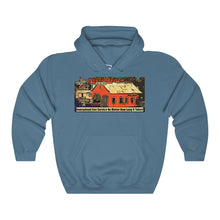 Woody's Nauti Marine by Retro Boater Unisex Heavy Blend Hooded Sweatshirt