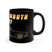 1960 Plymouth Fury Black mug 11oz by SpeedTiques