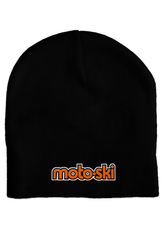 Vintage Moto-Ski Snowmobiles skull cap