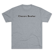 Late 40s Chris Craft Custom Runabout Mens Tri-Blend Crew Tee by Classic Boater