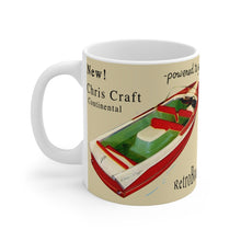 1957 Chris Craft Capri and Continental Mug 11oz by Retro Boater