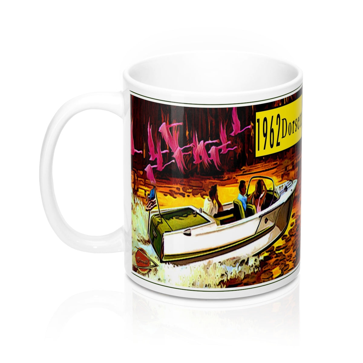 1962 Chevy Corvette Black mug 11oz by SpeedTiques 1962 Chevy Corvette Black mug 11oz by SpeedTiques