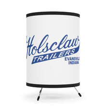 Holsclaw Trailers Tripod Lamp with High-Res Printed Shade, US/CA plug