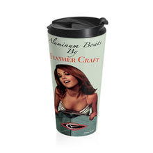 Feather Craft by Retro Boater Stainless Steel Travel Mug