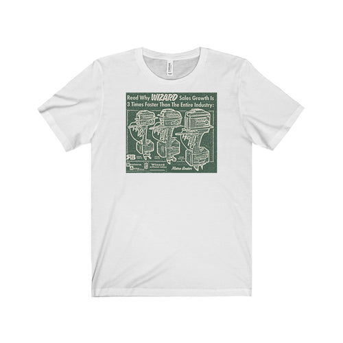 Wizard Outboard Engine Co. T-Shirt by Retro Boater