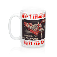 Vintage Mercury Christmas 15oz Mug by Retro Boater