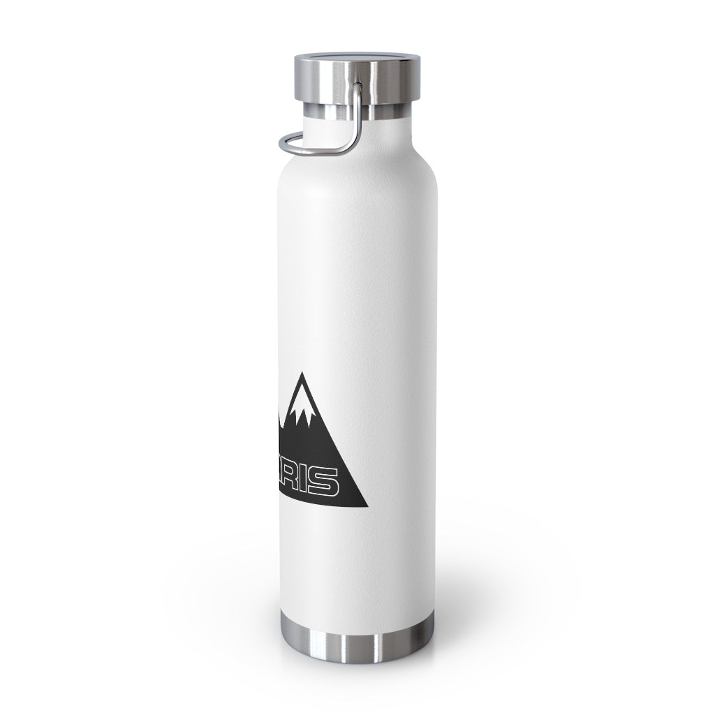Vintage Polaris Snowmobile on Black White Mountain Design 22oz Vacuum Insulated Bottle Vintage Polaris Snowmobile on Black White Mountain Design 22oz Vacuum Insulated Bottle