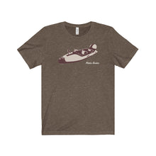 Larson Falls Flyer By Retro Boater Unisex Jersey Short Sleeve Tee