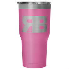 Retro Boater Logo Travel Tumbler