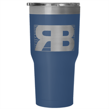 Retro Boater Logo Travel Tumbler