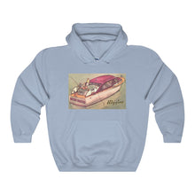 Higgins Cruiser Unisex Heavy Blend™ Hooded Sweatshirt by Retro Boater
