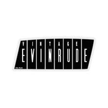 Vintage Evinrude Outboard Engines Kiss-Cut Stickers by Retro Boater