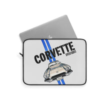 1958 Chevy Corvette Laptop Sleeve by SpeedTiques