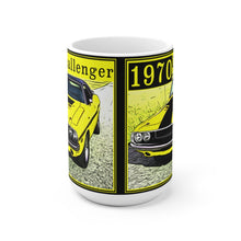 1970 Challenger White Ceramic Mug by SpeedTiques