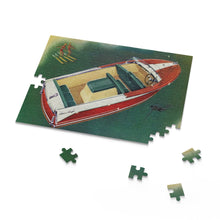 Vintage Late 50s Chris Craft Continental with Fins Sign Puzzle (120, 252)