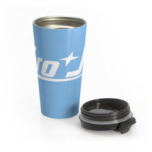 Vintage Style Sno Jet Stainless Steel Travel Mug