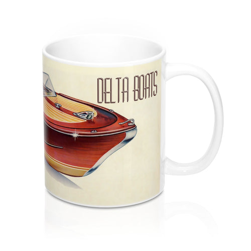 Delta Boats Mug by Classic Boater