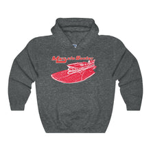 Red Ferrari by Muscle Boater Heavy Blend Hooded Sweatshirt