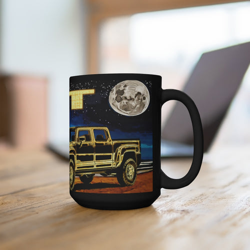 Classic 2009 Hummer H3t Black Mug 15oz by SpeedTiques