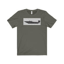 Black Boat Unisex Jersey Short Sleeve Tee