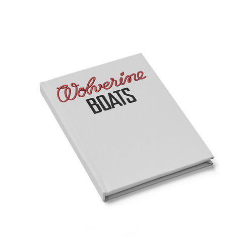 Wagemaker Wolverine Boats Journal - Ruled Line by Classic Boater