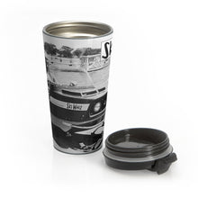 Vintage Style Ski Whiz Girls Stainless Steel Travel Mug