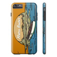 Vintage Racers in the Sunset by Retro Boater All US Phone cases