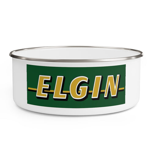 Elgin Boats and Outboards Enamel Boat Bowl