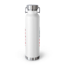 Distressed Flag with Classic Chris Craft Boat 22oz Vacuum Insulated Bottle