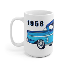 1958 Chevy Impala White Ceramic Mug by SpeedTiques