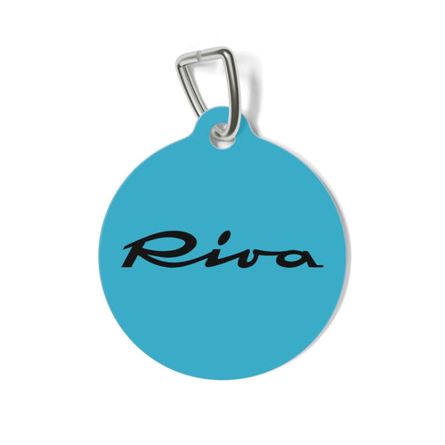 Vintage Style Riva Boat Tag