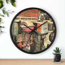 Cupples Outboards Wall clock
