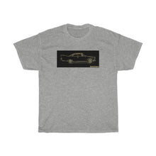 1960 Plymouth Fury Unisex Heavy Cotton Tee by SpeedTiques