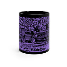 1971 Plymouth Cuda Black mug 11oz by SpeedTiques