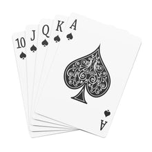 Vintage Red White Blue Higgins Boat Company Custom Poker Cards