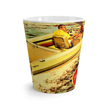 Dorsett Sea Hawk Jet Boat Latte mug by Retro Boater