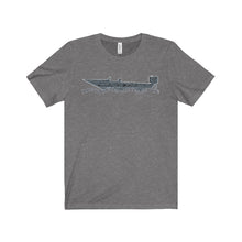 Retro Outboard Boater Unisex Jersey Short Sleeve Tee