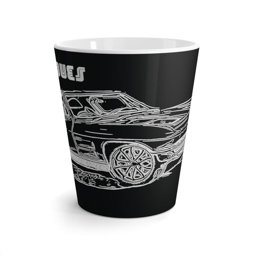 1962 Split Window Corvette Latte mug by SpeedTiques