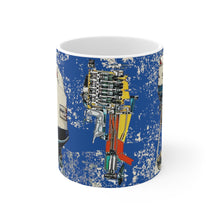 Distressed Look Homelite Outboard White Ceramic Mug by Retro Boater