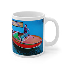 Carter Craft White Ceramic Mug by Retro Boater