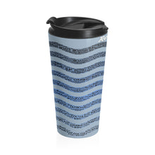 H20 Art by Retro Boater Stainless Steel Travel Mug