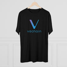 Vechain Sexy Moon Girl Men's Tri-Blend Crew Tee