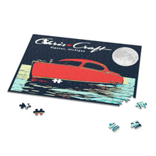 Vintage early 50s Chris Craft Sedan Sign Puzzle (120, 252)